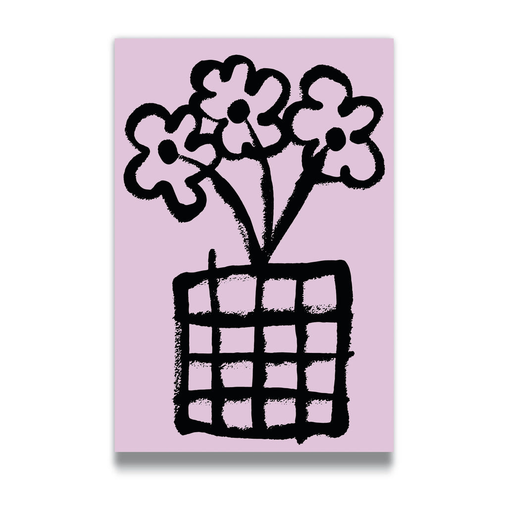 PINK FLOWER VASE - Vigil